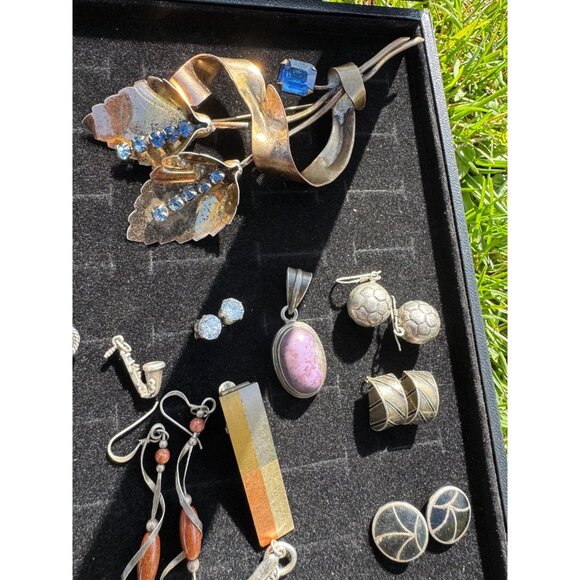 247 grams of Sterling Silver Jewelry Lot - Picture 4 of 10